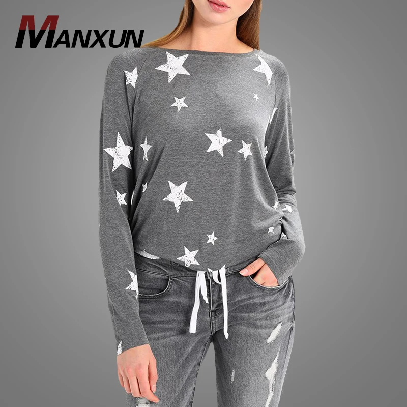 OEM Customize Long Sleeve Women BlankT Shirt High Quality Slim Fit Tshirt For Girls