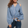 Latest-Design-Zipper-Blouse-Light-Blue-Denim