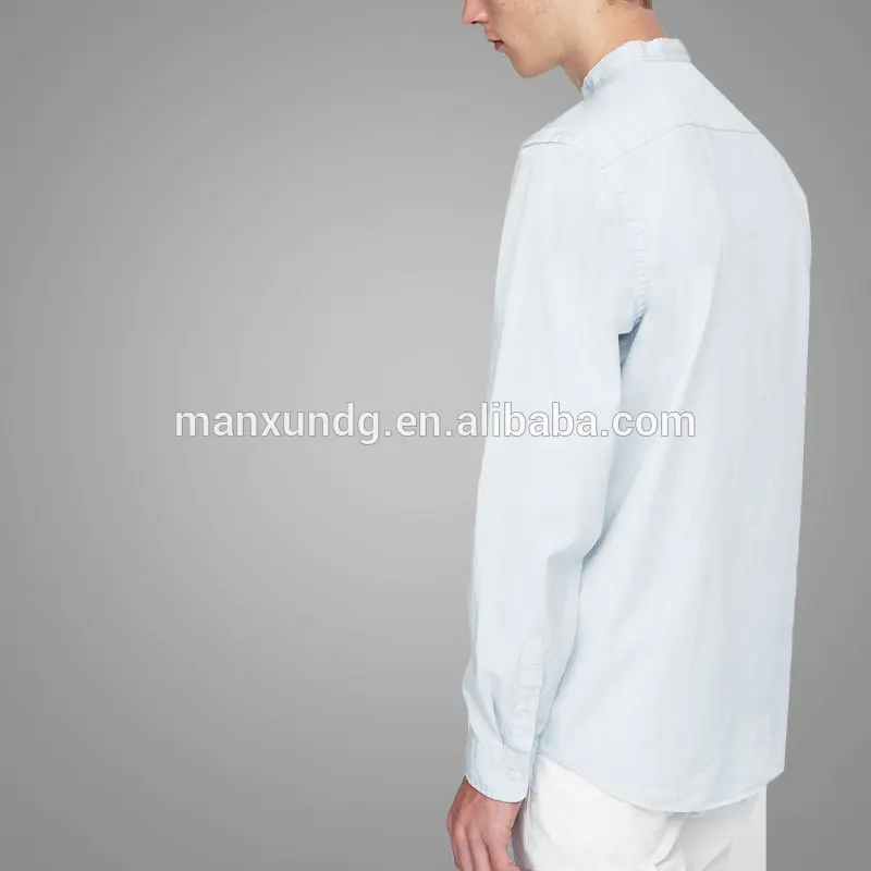  High Quality high collar button shirt 3