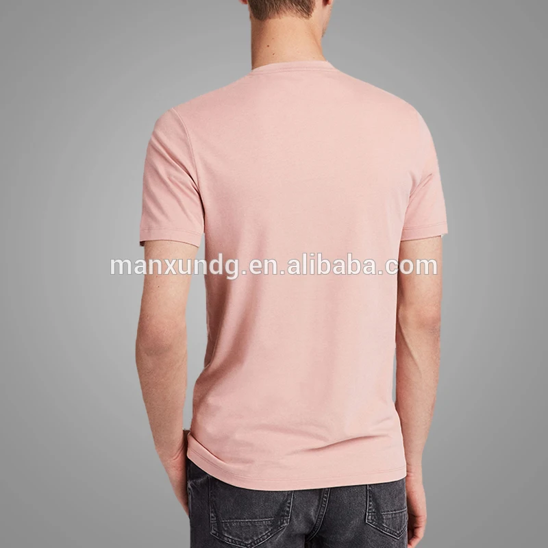 2018 Summer New Design Men Crewneck Blank T Shirt Custom High Quality Cotton Slim Fit Sports t Shirts 5