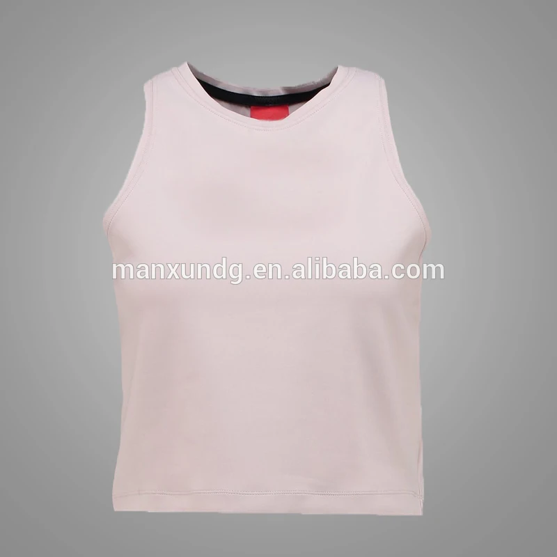  High Quality custom blank crop top plain 5
