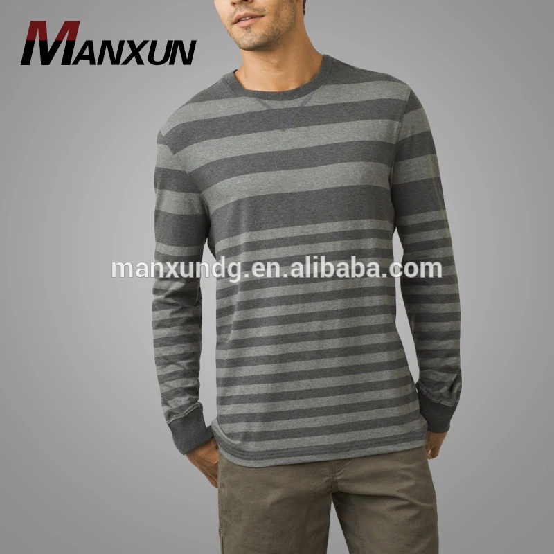 2017 Hot Sale Men's High Quality Pullover Knit Sweater Long Sleeve Simple Jumper
