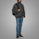 Custom-Logo-Grey-Half-Zip-Hoodie-Jersey