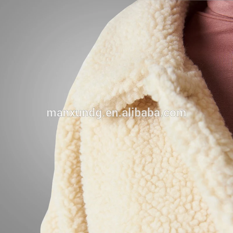  High Quality sheep fur coats woman 3