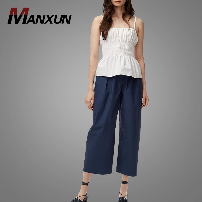 New Fashion Ladies Braces Top High Quality Elastic Waist Clothing Sexy Blouse Online
