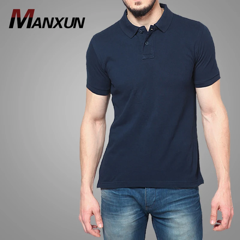New Arrival Custom Logo Mens Polo Shirt Cheap Black Mens Polo Hot Sell Plain Sport Polo Shirts