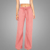 Latest-Design-Women-Mid-rise-Pants-Havana