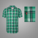 New-Model-Summer-Green-Men-Plaid-Shirt