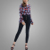 Custom-Floral-Purple-Print-Falbala-Normal-Blouse