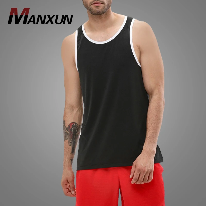 High Quality Mens Quick Dry Basketball Tank Top For Man