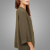 New-Design-Khaki-Lace-Up-Blouse-Casual