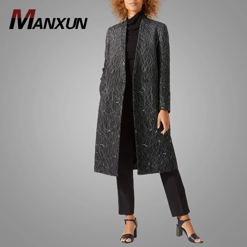 Fashion Long Sleeve  Autumn Women Jacket Oversize Casual Warm Ladies Winter Coat