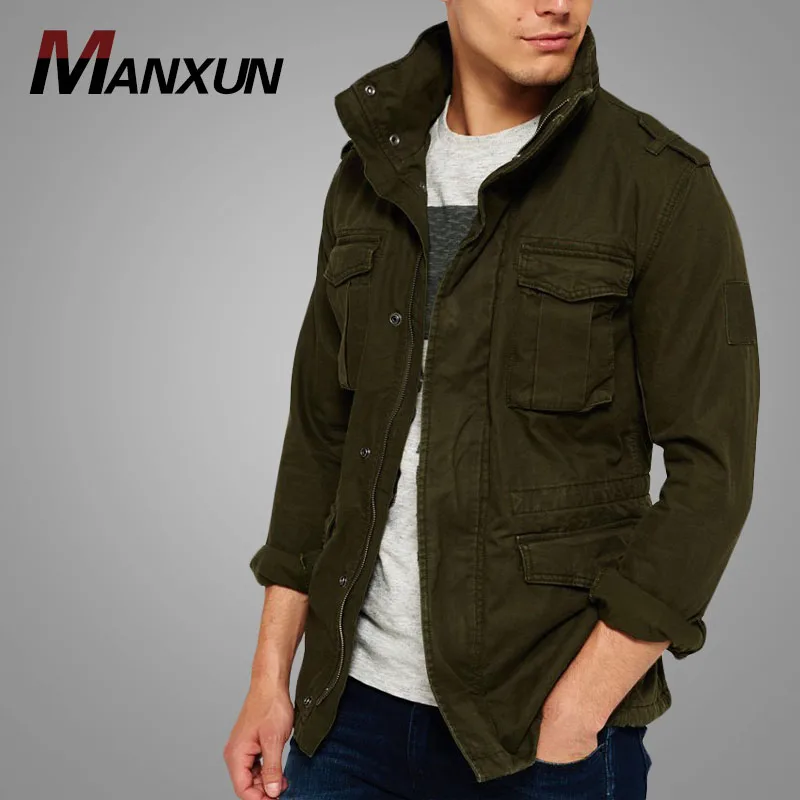 2018 Hot Sell Wholesale Mens Clothing Fashion Men Field Jacket Custom Jackette For Men High Quality Apparel