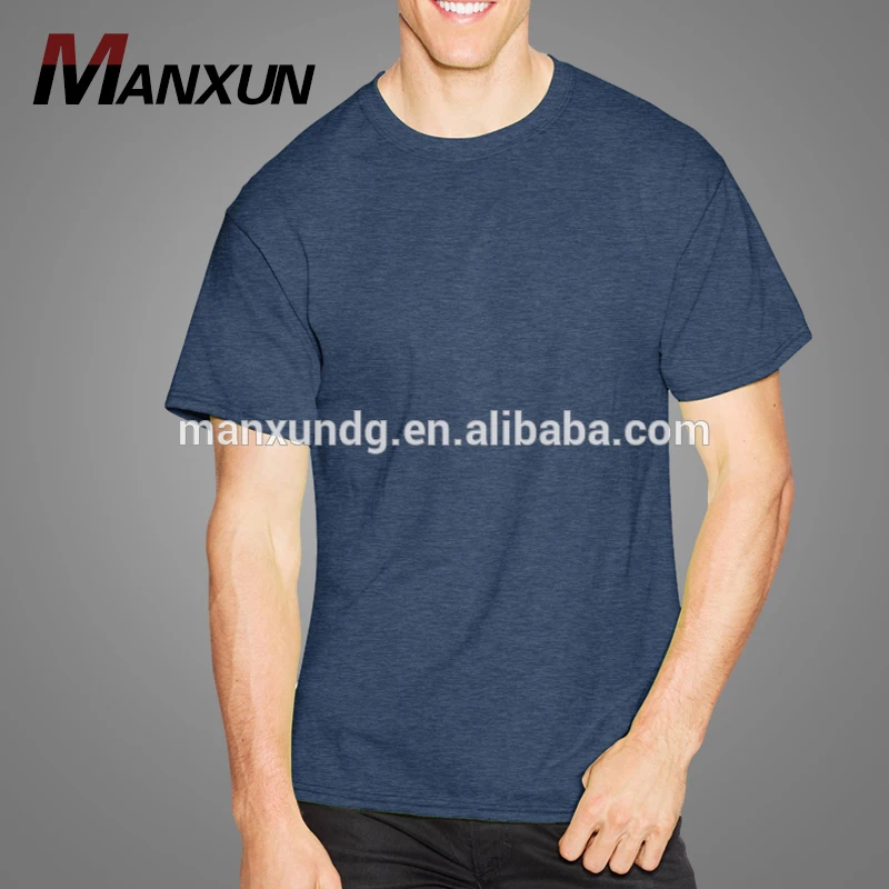 Hot Sale Slim Fit T Shirts In Bulk 200 Grams Sublimation Cotton Blank Men T Shirt
