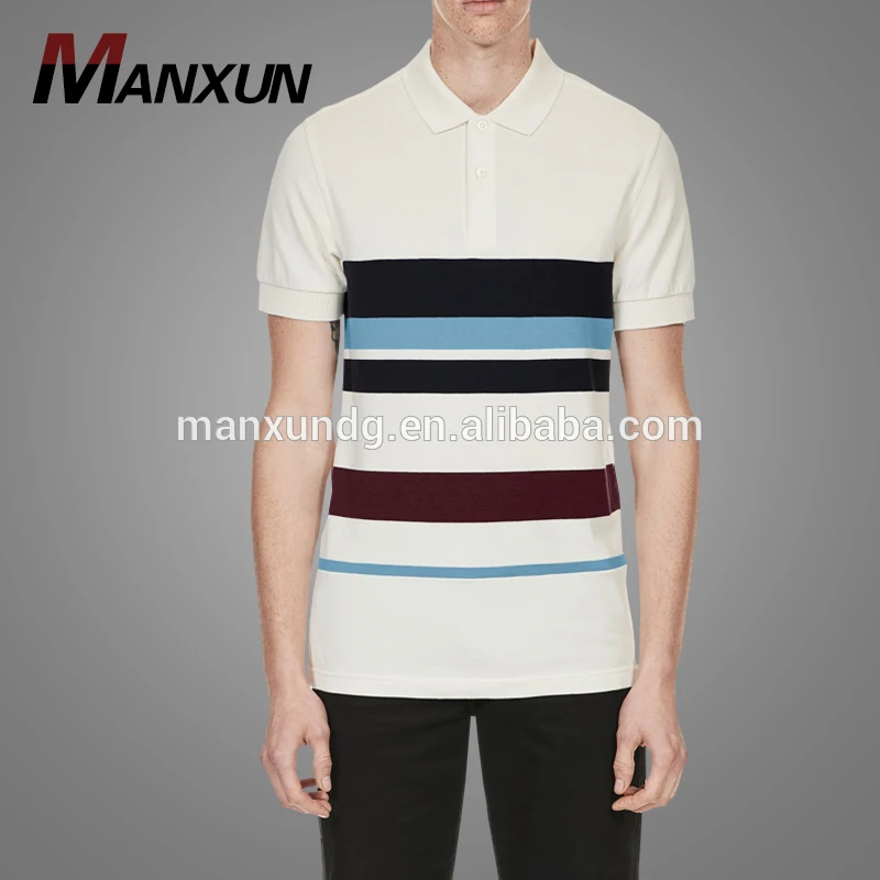 Custom Polo Shirts Wholesale China Fashionable White Short Sleeve Polo T Shirt