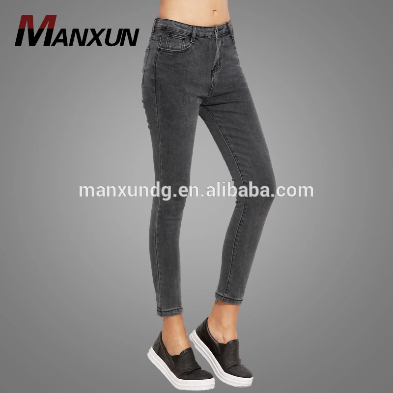 Wholesale Cheap Ladies Tight Denim Jeans Pants Trousers For Women 2017