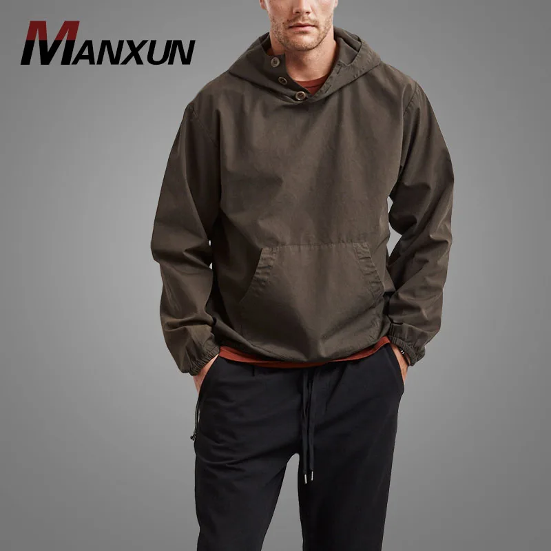 High Quality Heavy Poplin Fabric Cotton Hoodie Wholesale Sports Hoodies sweatshirts for Men
