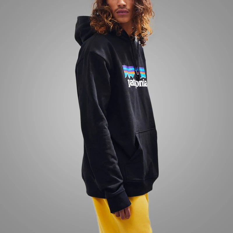 OEM Blank Custom Printing Mens Oversized Hoodie High Quality Black Woven xxxxl Sweatshirt Men 7