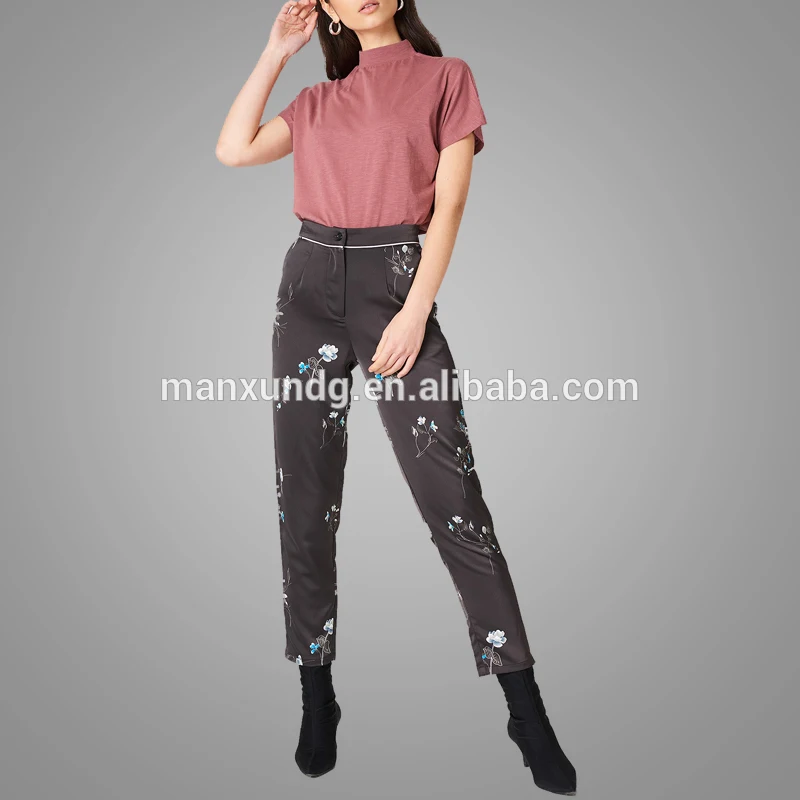 Custom Brand High Neck Women Cap Short Sleeve T-Shirt 100 Cotton Solid Color Plain Pink T Shirt 5