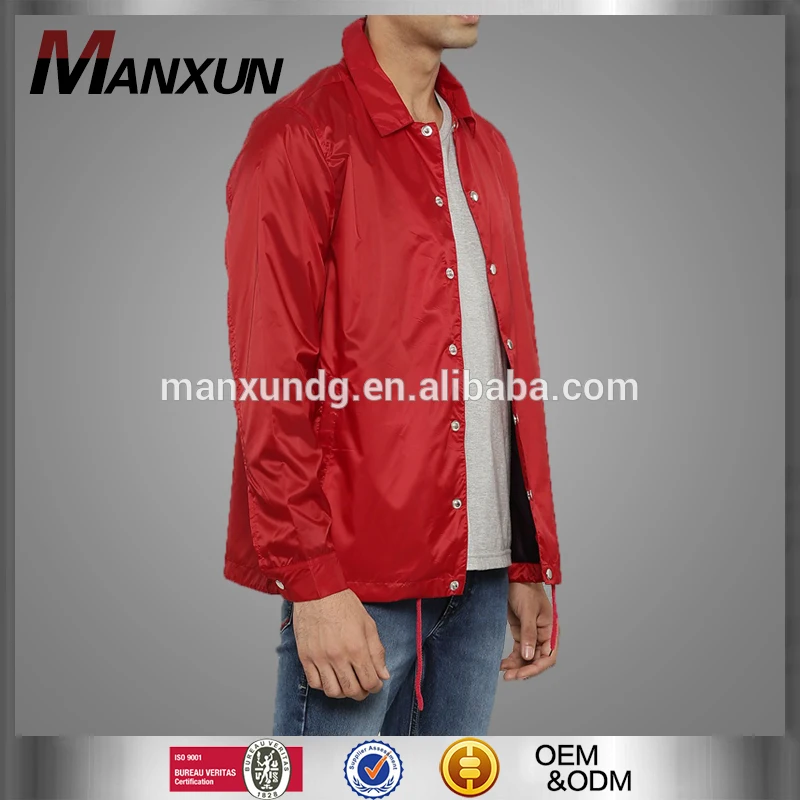 OEM Factory Customized Motorcycle Jacket Mens Windbreaker Jacket Racing Red Jacket For Man