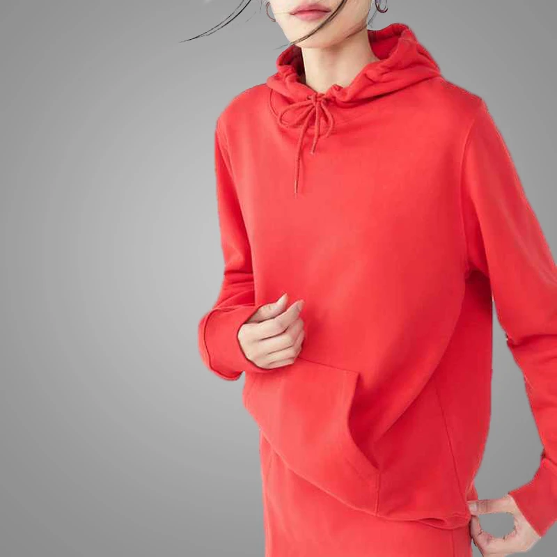 xxxxl Sweatshirt Autumn Red Sweatshirt Suit New design Women Oversized Hoodie Sets with Dress 3