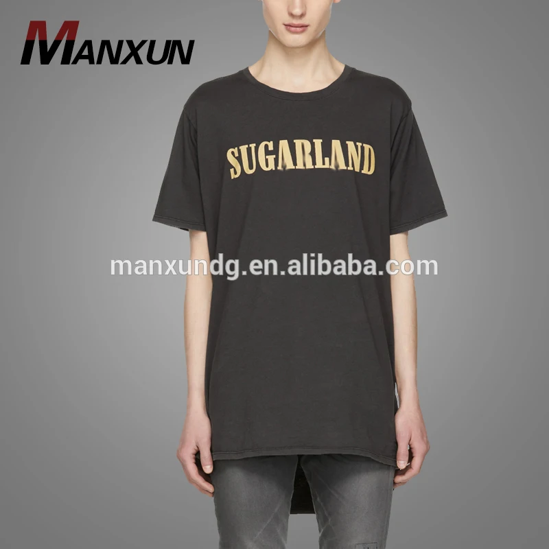 OEM Services Short Sleeve Cotton Jersey Black T Shirt Mens Custom Printing Tshirt