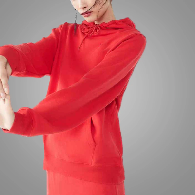 xxxxl Sweatshirt Autumn Red Sweatshirt Suit New design Women Oversized Hoodie Sets with Dress 5