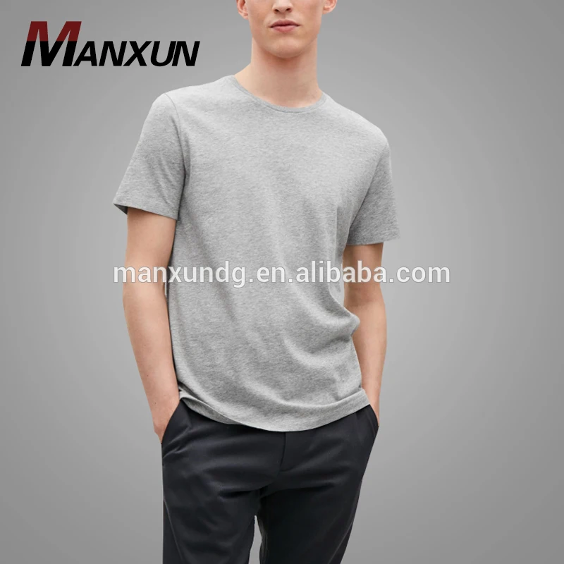 Organic 100% Cotton Tshirt Promotional Hemp T Shirts Wholesale Short Sleeve Plain T-Shirts Made In China